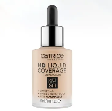 HD Liquid Coverage Foundation (010 - Light Beige)