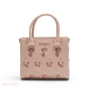 Emily Solid Embossed Tote Bag