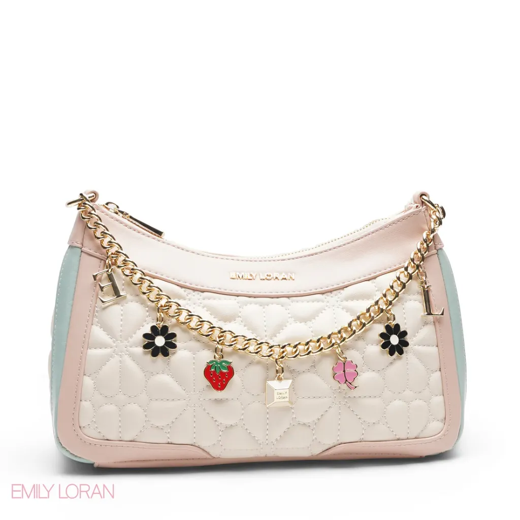Shoulder Bag With Chain Strap (Multi Color)