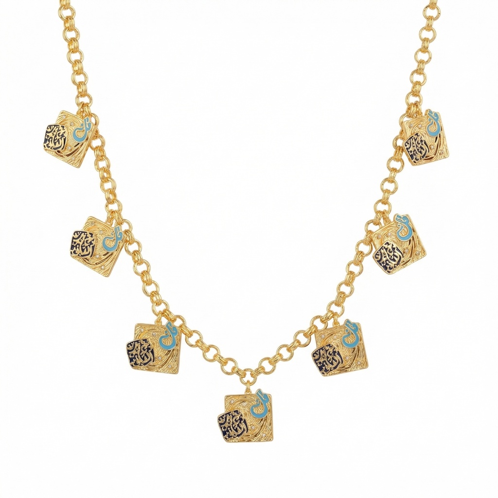 Arabesque Charm Necklace