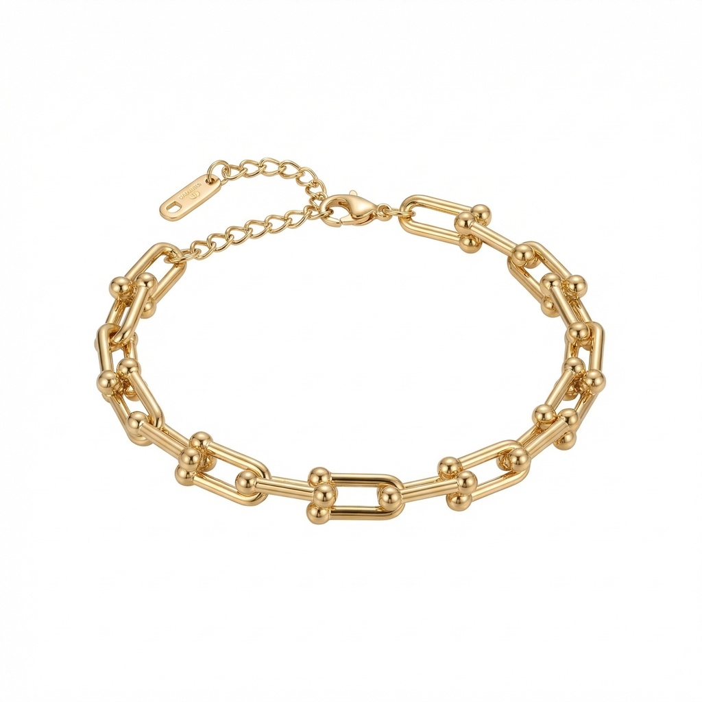 Lock Link Bracelet