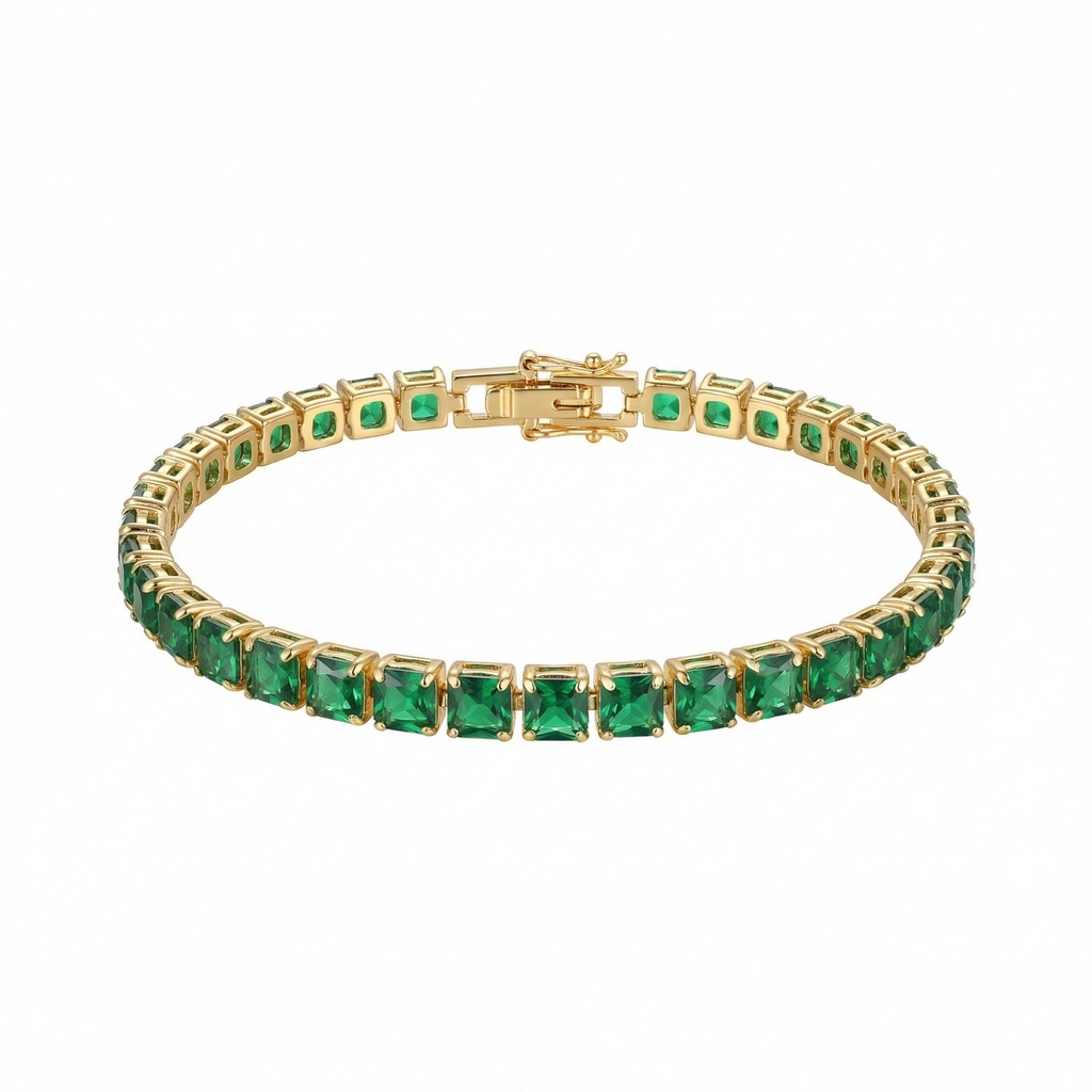 Emerald Tennis Bracelet