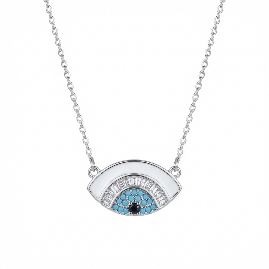 Turquoise Eye Necklace