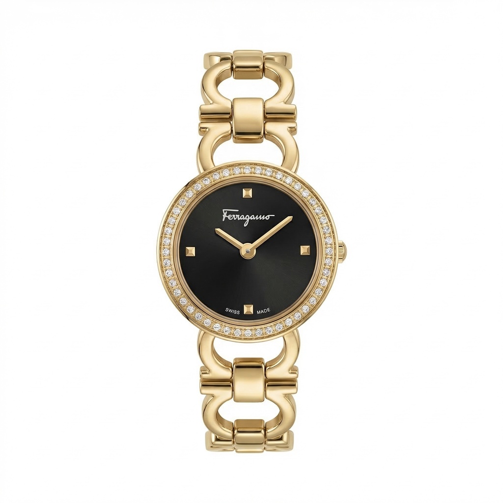 Ferragamo Double Gancini Bracelet Watch