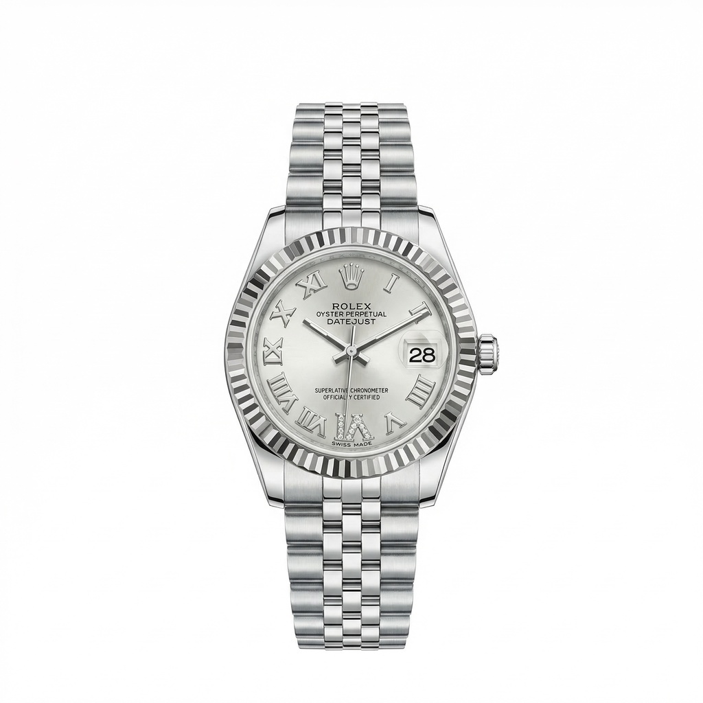Rolex Lady-Datejust - Diamond Roman Dial Watch
