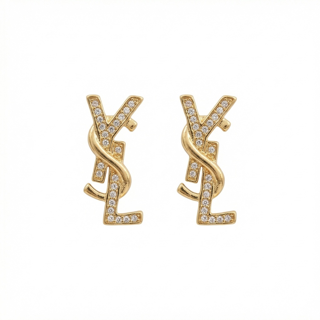Saint Laurent Stud Earrings