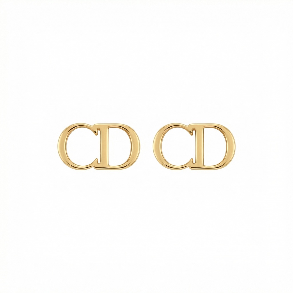 Dior Petit CD Stud Earrings