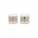 YSL Cassandre Square Earrings