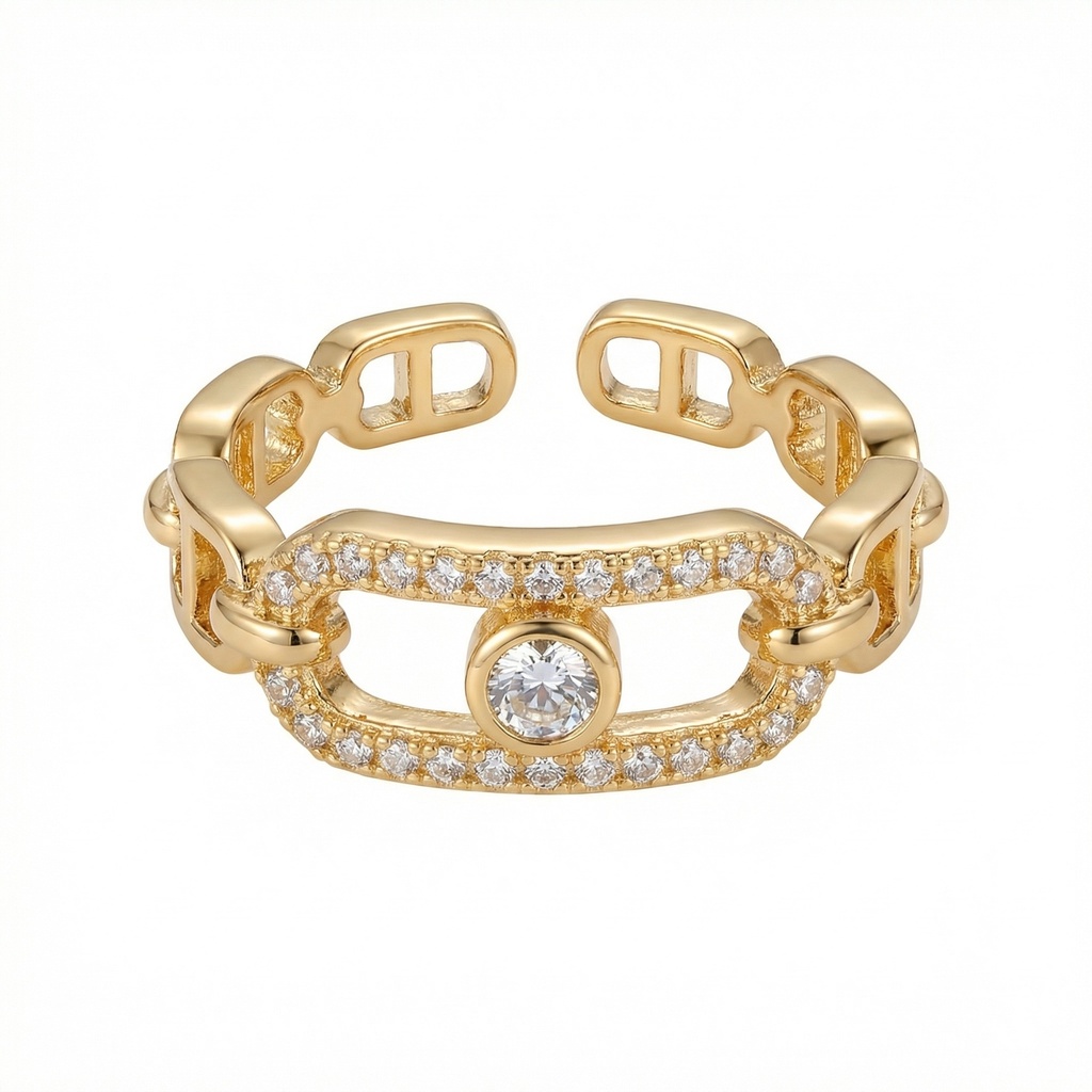 Messika Move Link Multi Open Ring