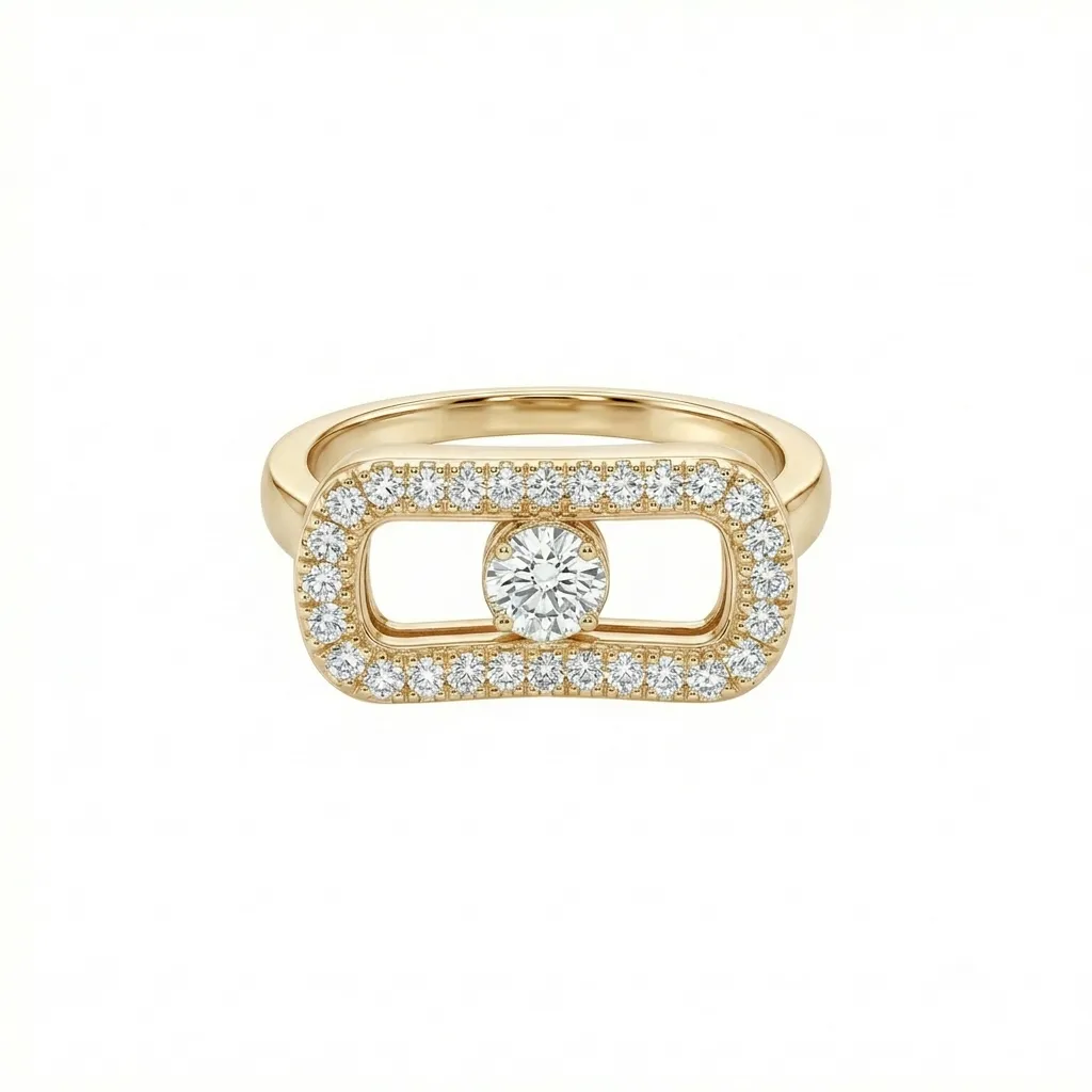 Messika So Move Pavé Diamond Ring