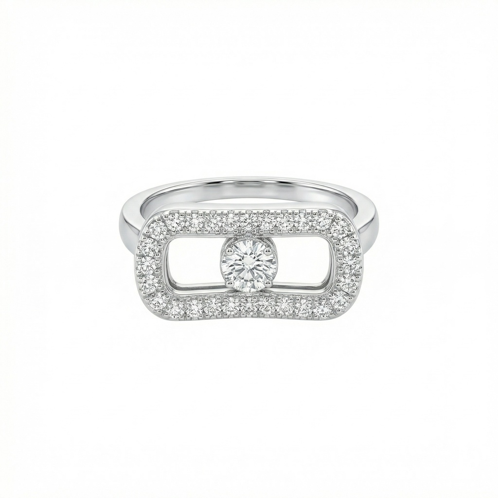 Messika So Move Pavé Diamond Ring
