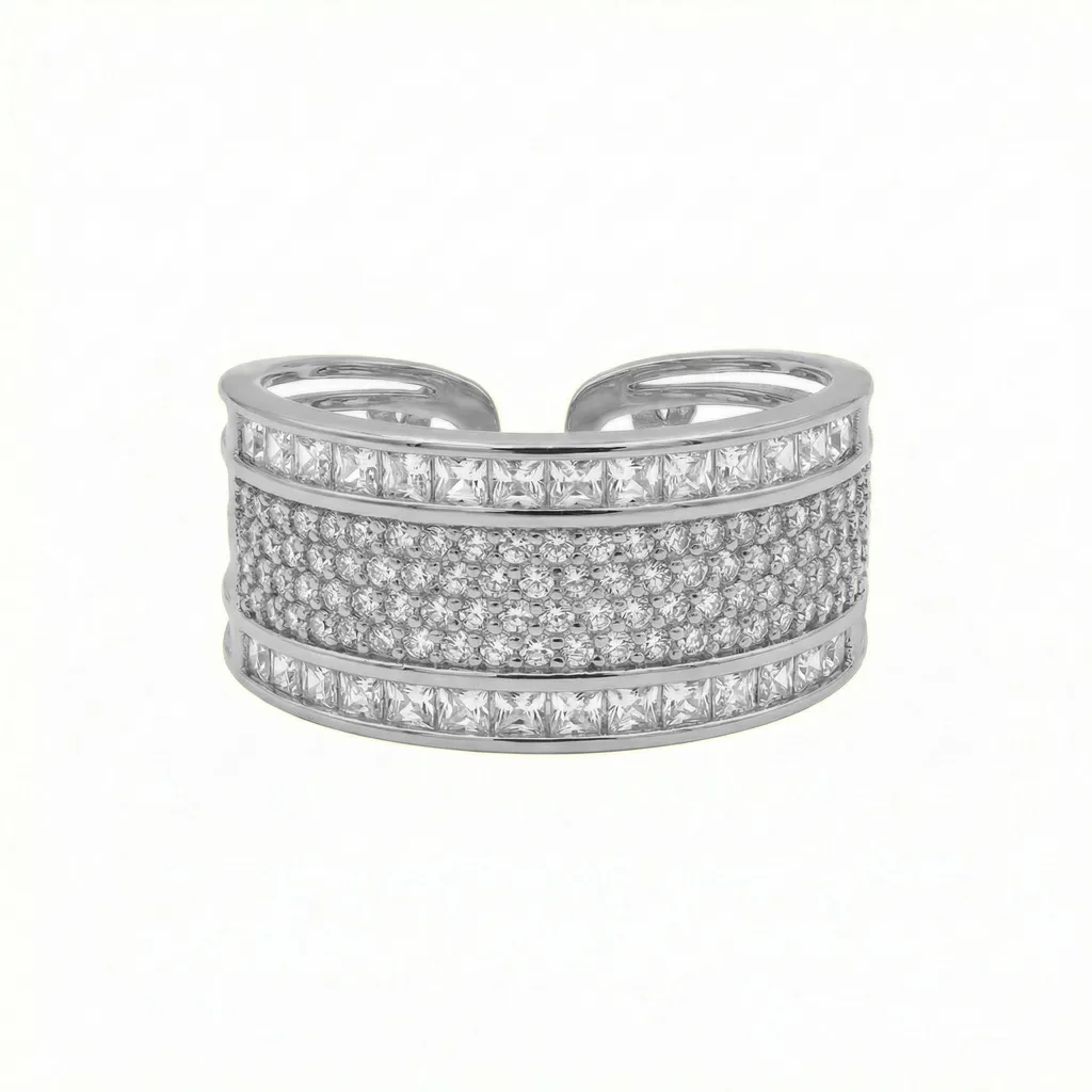 Prestige Full Baguette Open Band
