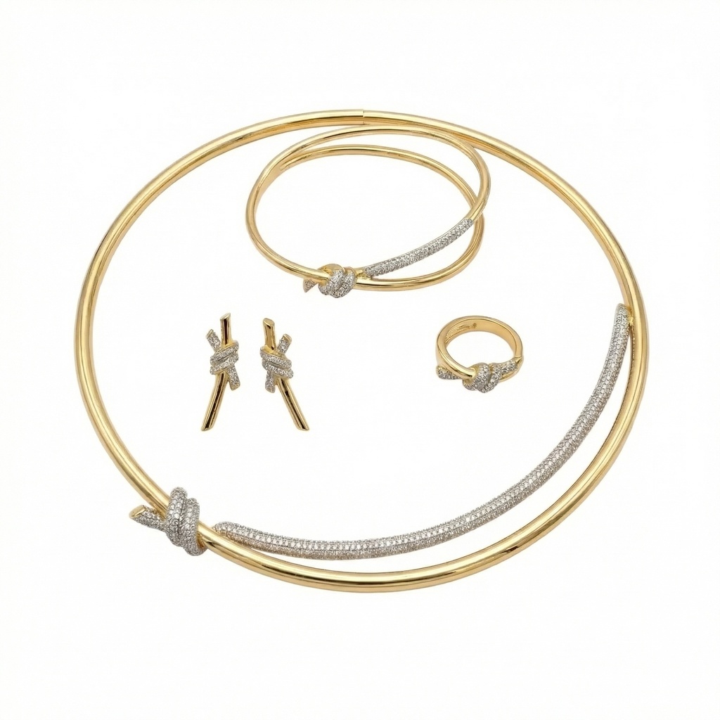 Tiffany Knot Jewelry Set