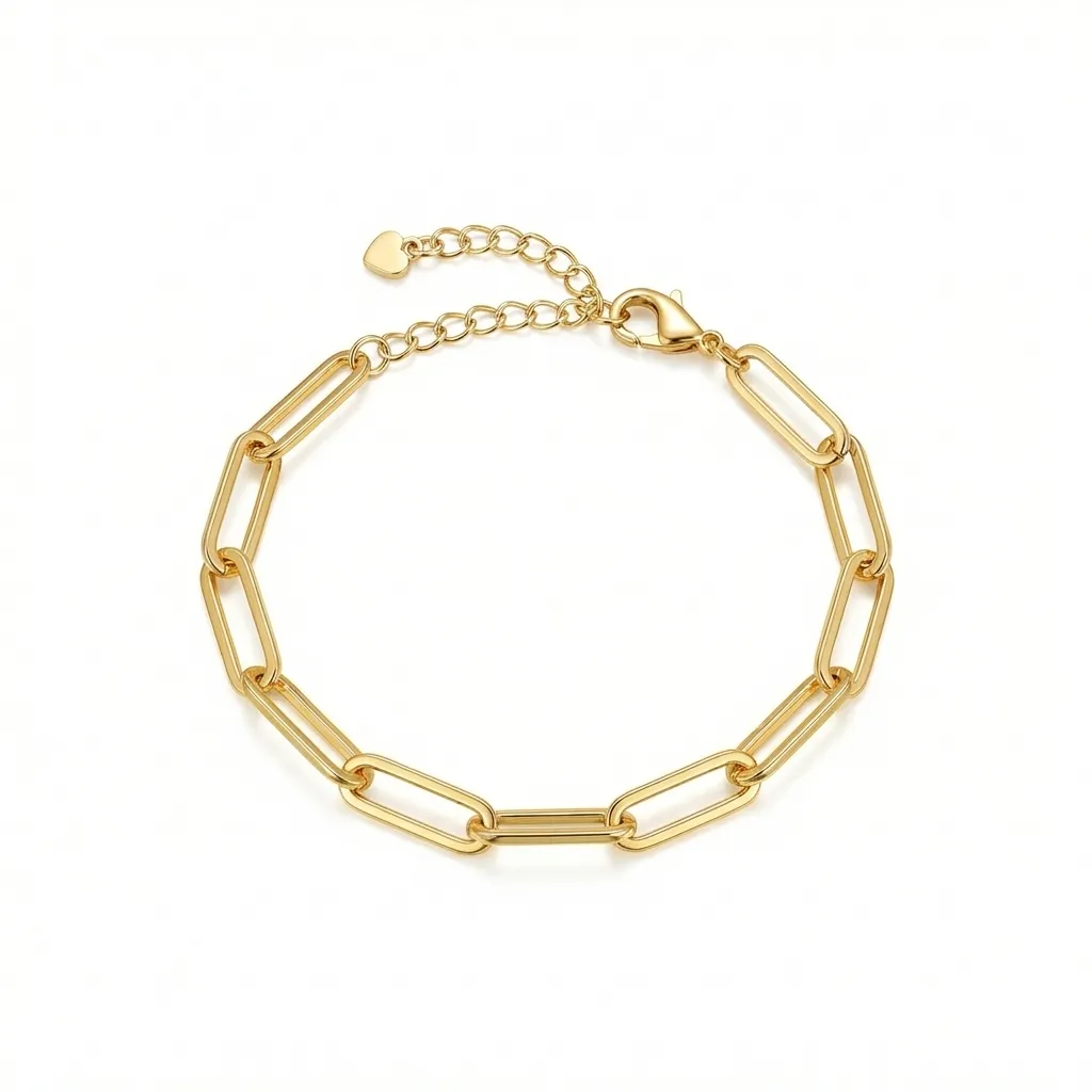 Dainty Paperclip Chain Bracelet