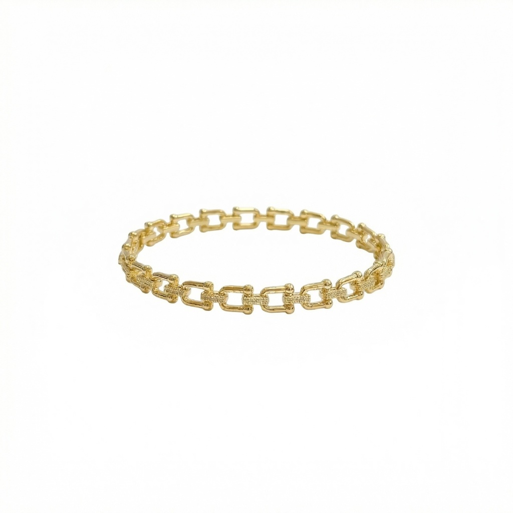 Tiffany HardWear Link Bangle (Gold)
