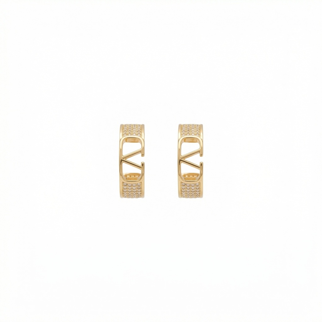 Vlogo Crystal Earrings