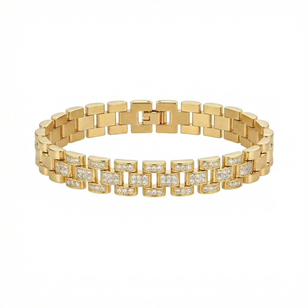 Maillon Panthère Bracelet (Gold)