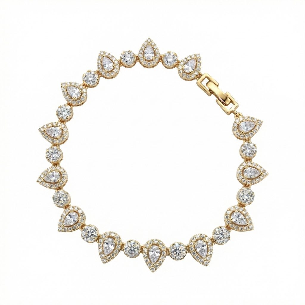 Royal Elegance Halo Bracelet