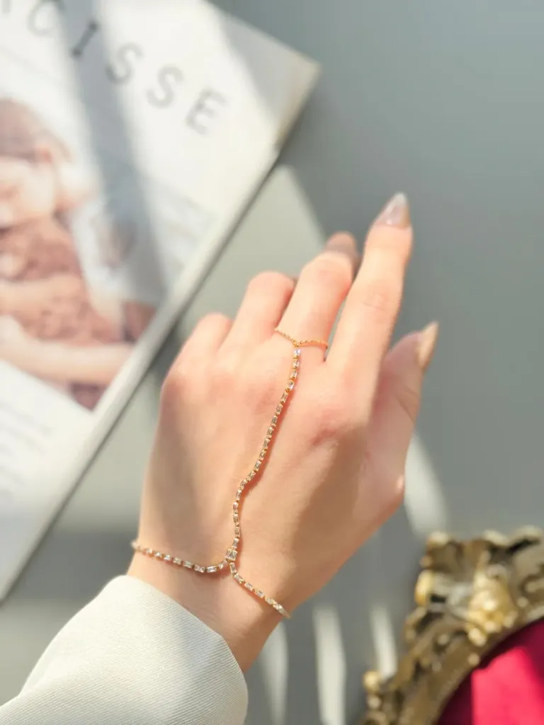 Full Stone Tennis Hand Chain