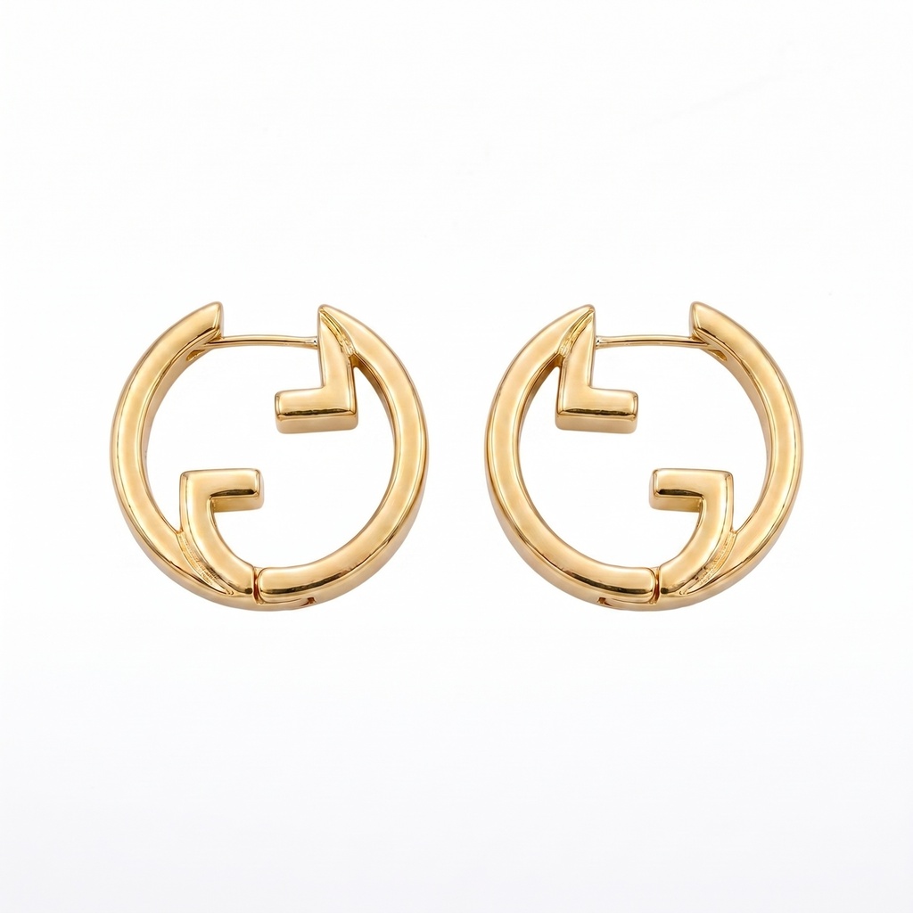 Golden Gucci Earrings