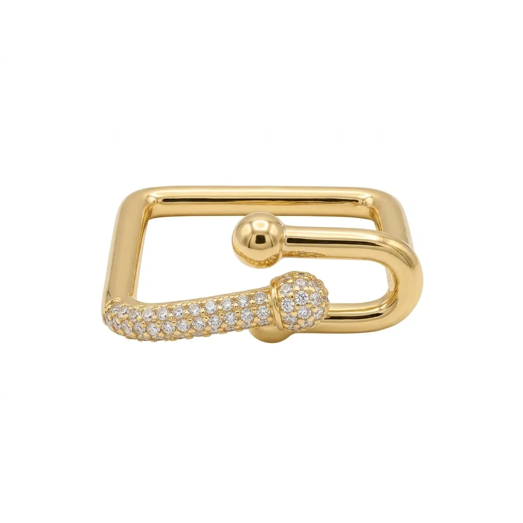 Tiffany City HardWear Pavé Square Ring