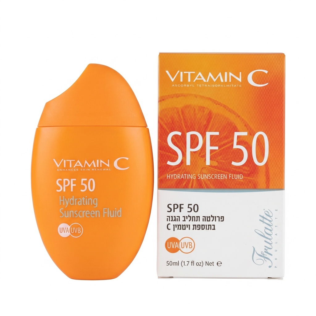 Frulatte – Vitamin C Moisturizing Cream with SPF 50 Sunscreen