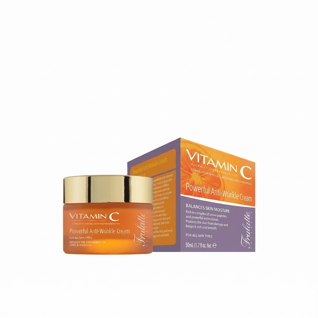 Powerful Anti-Wrinkle Cream With Vitamin C