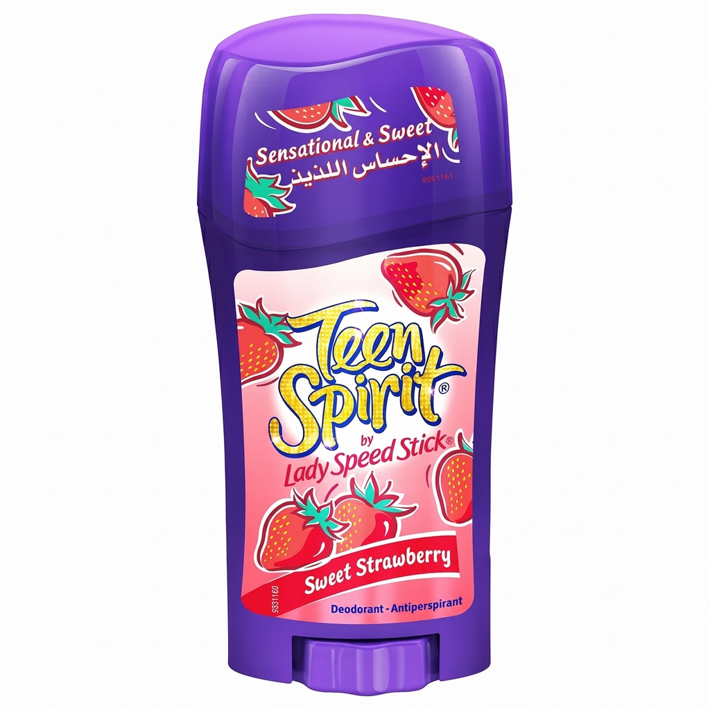 Lady Speed ​​Stick Sweet Strawberry Teen Spirit Deodorant & Antiperspirant
