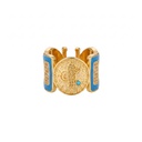 Ethnic Sultanate Coin Ring