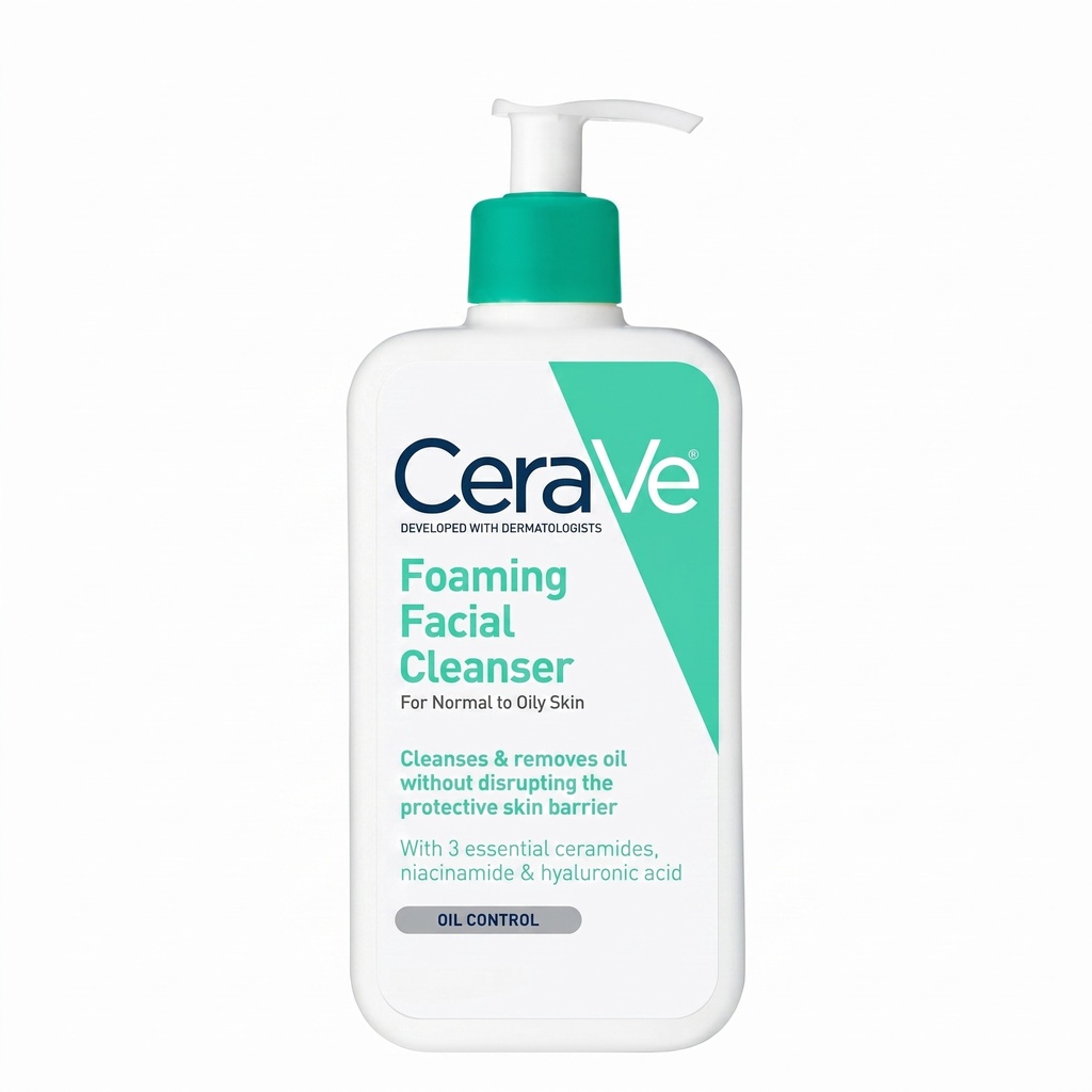 Cerave Foaming cleanser Normal to Oily Skin