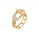 Hermès Adage Pavé Ring