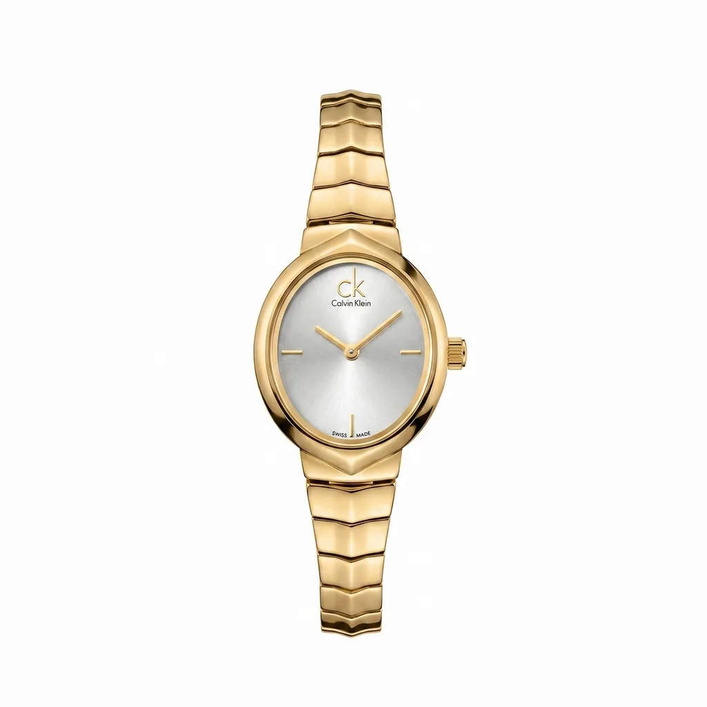 Calvin Klein Twisted Bezel Watch