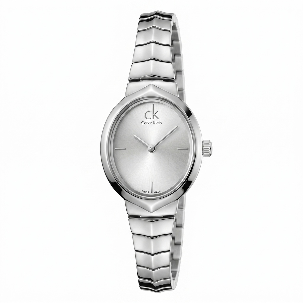 Calvin Klein Twisted Bezel Watch