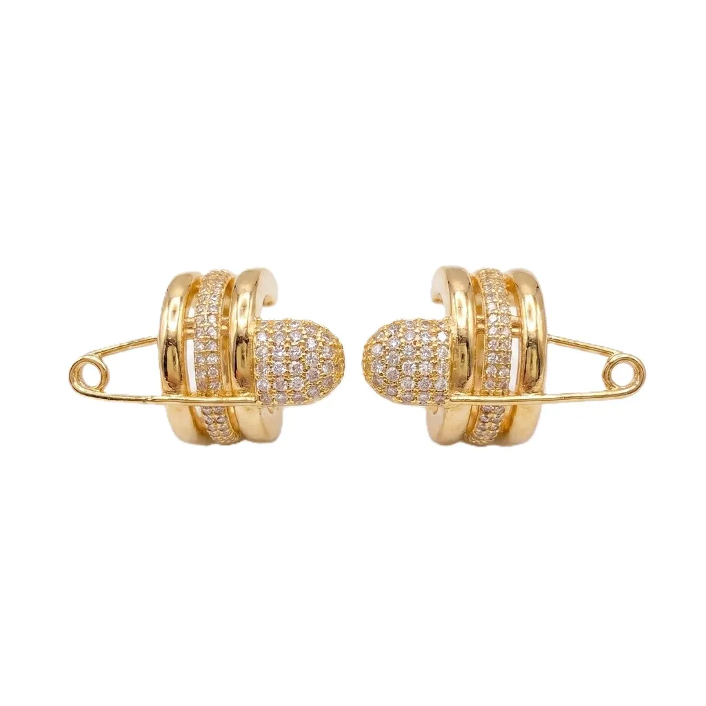 Safety Pin Earrings