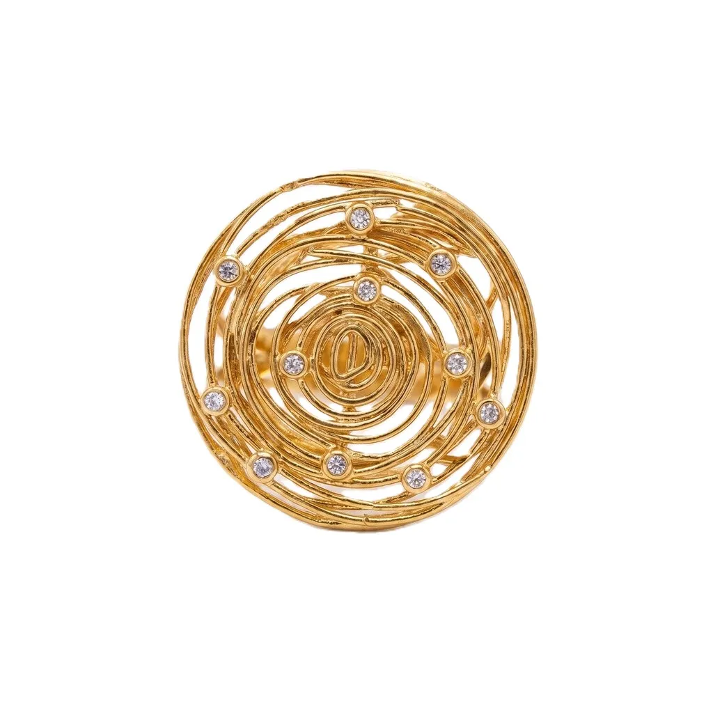 Sparkling Interstellar Ring