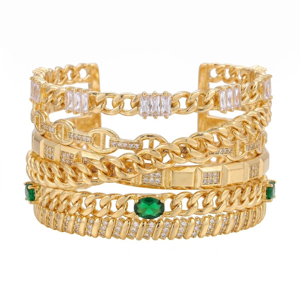 The Empress Multi-Layer Bangle