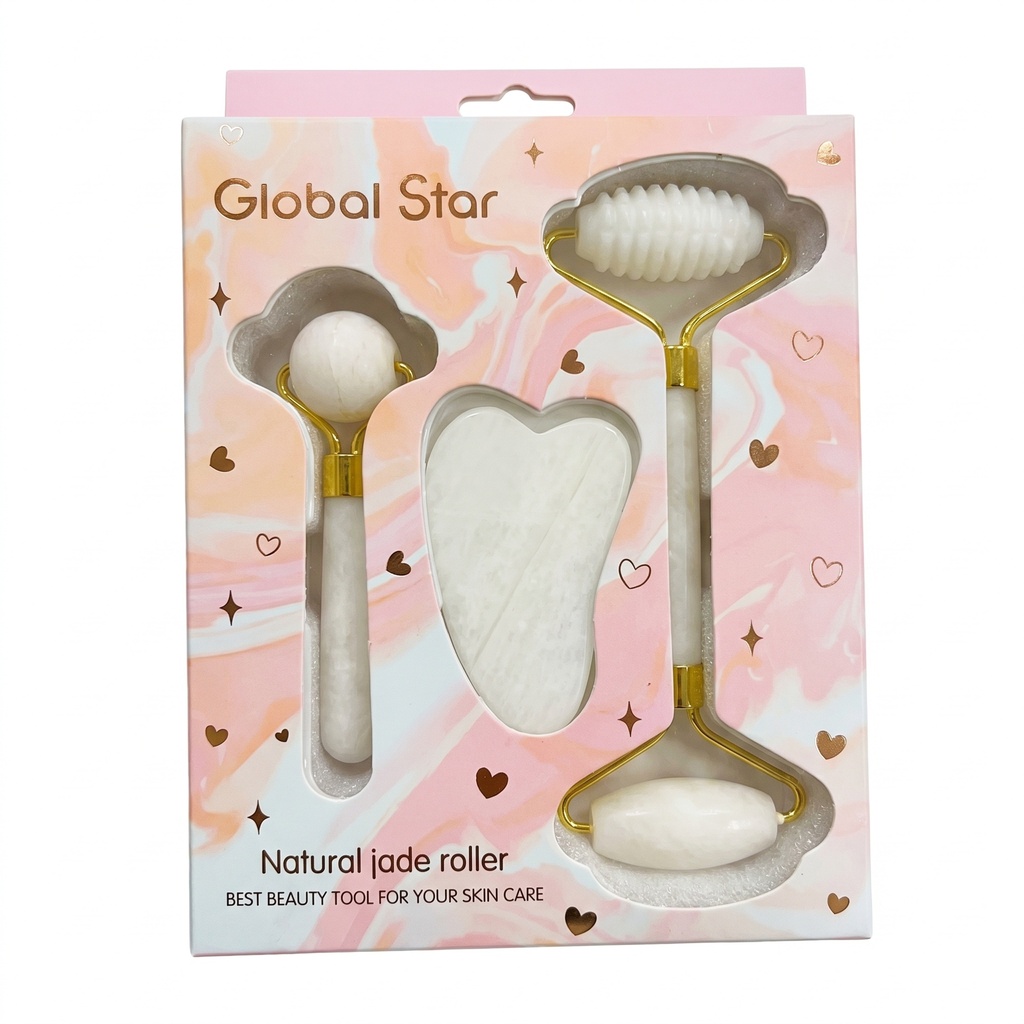 Global Star Natural Jade Roller