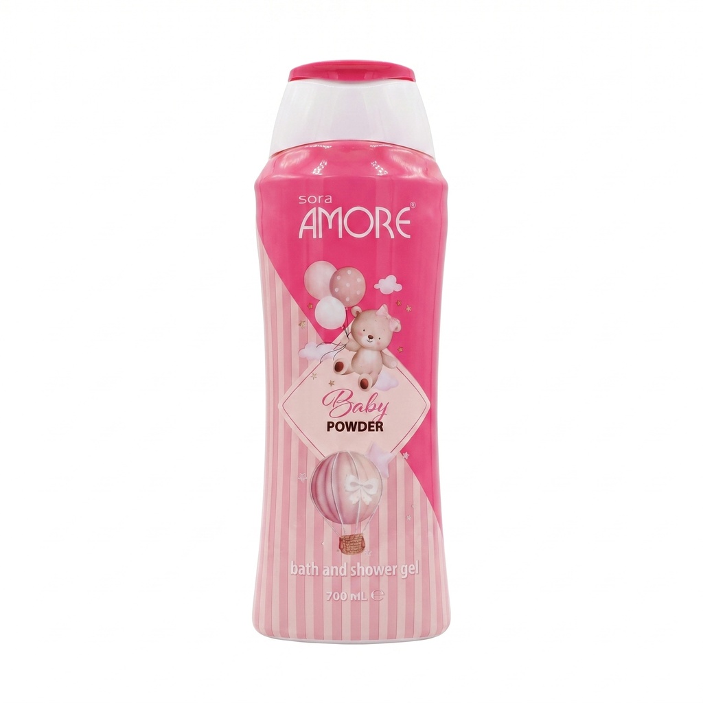 Sora Amore Baby Powder Shower Gel