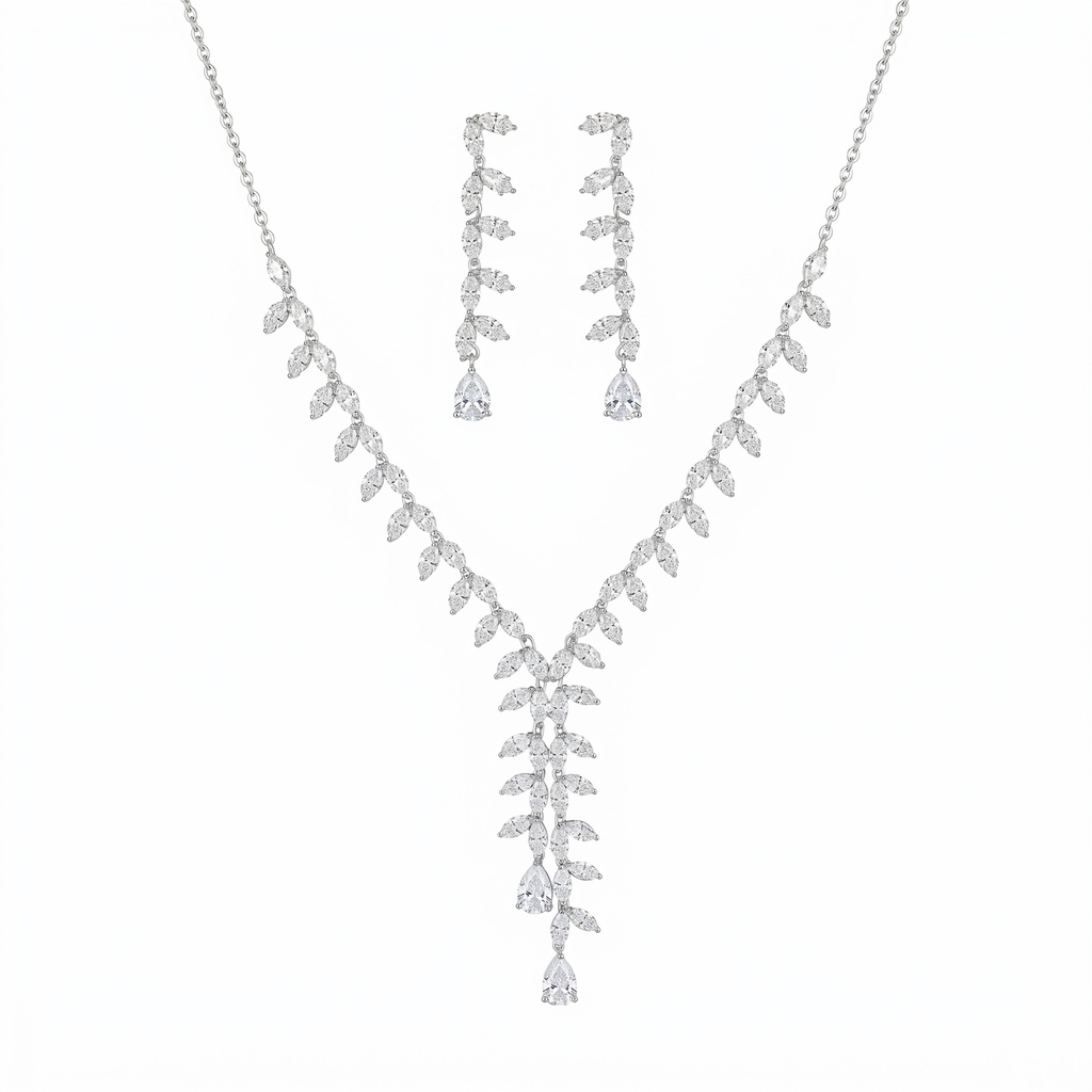 Crystal Tears Jewelry Set