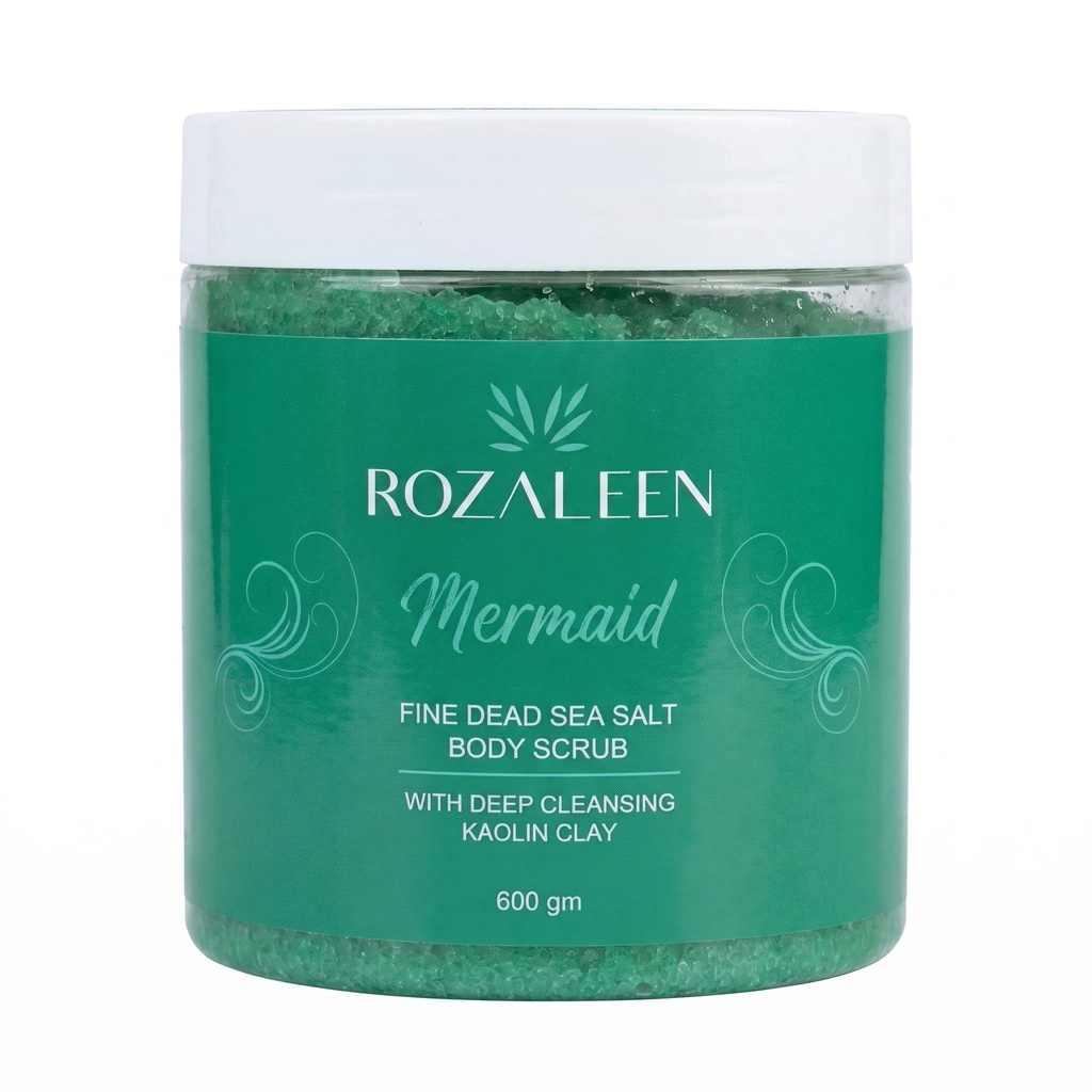 Mermaid Fine Dead Sea Salt Body Scrub