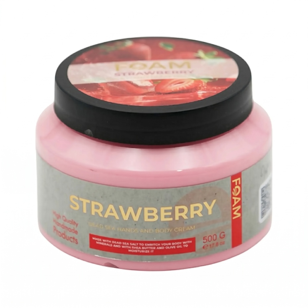 Strawberry Dead Sea Hands and Body Cream