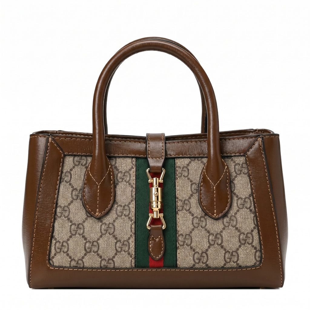 Gucci Small Piston Closure Shoulder Bag