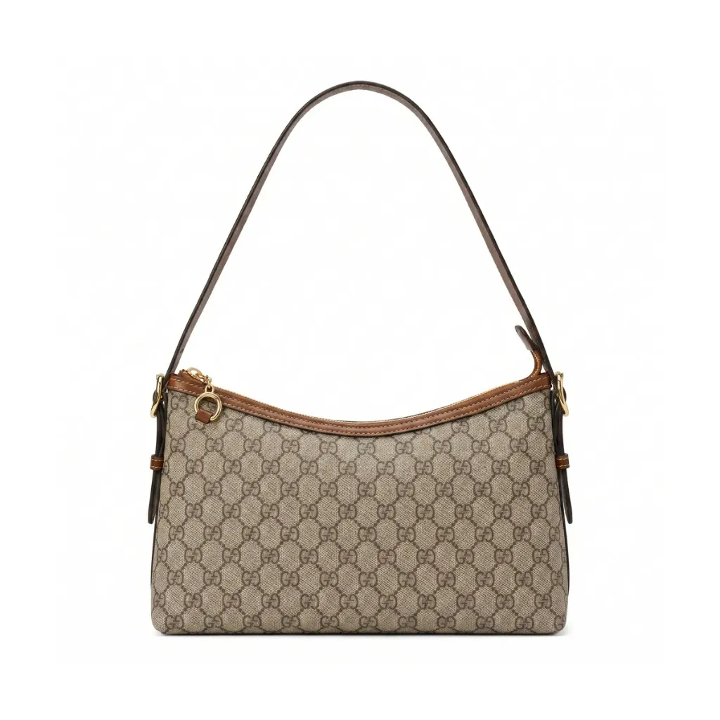 Gucci GG Emblem Medium Shoulder Bag