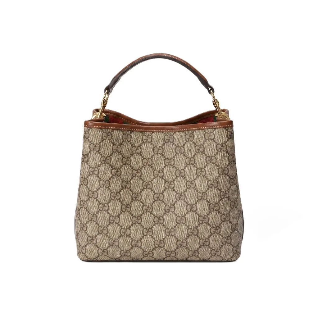 Gucci GG Emblem Small Bucket Bag