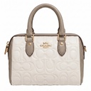 Mini Rowan Satchel Bag In Signature Leather