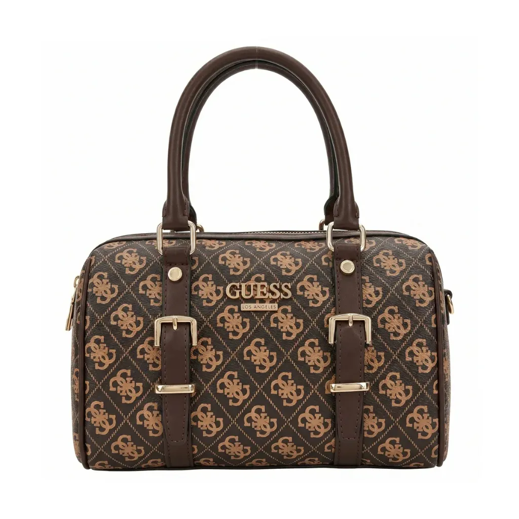 Guess Large Logo Monogram Bowling Bag