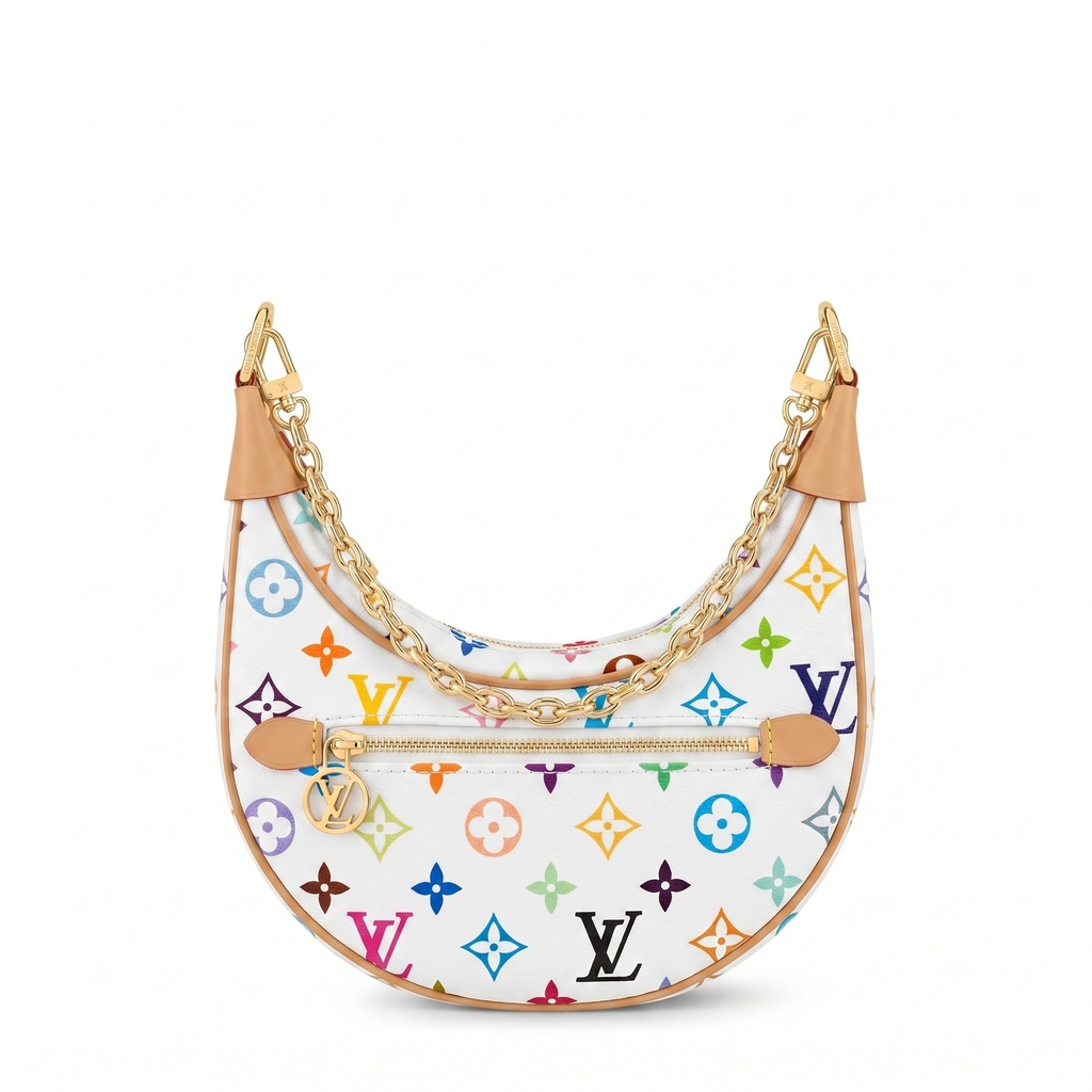 حقيبة لويس فويتون LV x TM مونوجرام متعددة الألوان بولونيا