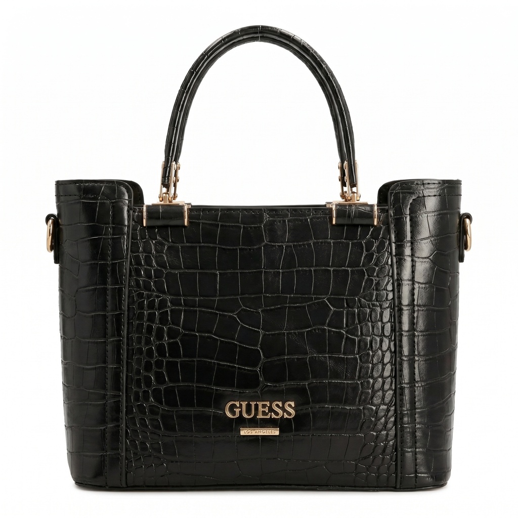 Guess Katey Croc Satchel