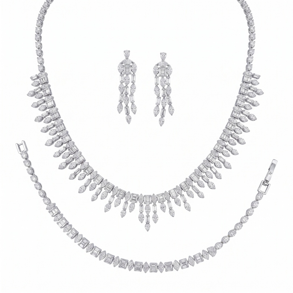 Versailles Crystal Jewelry Set