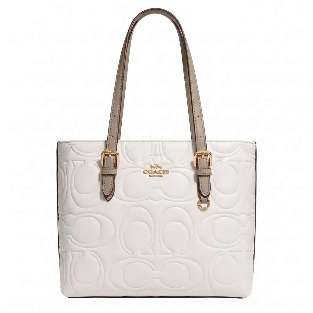 Mollie Tote Bag (Off-White)